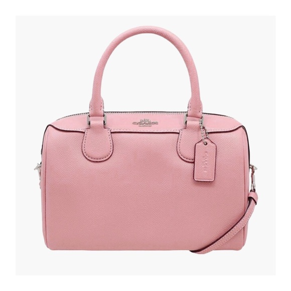 NWT! Coach Classic Mini Bennett Satchel Carnation Pink - Picture 1 of 12